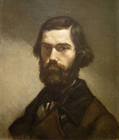 Porträt von Jules Vallès von Gustave Courbet